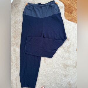 FP Movement by Free People Two-Tone Navy and Blue Joggers